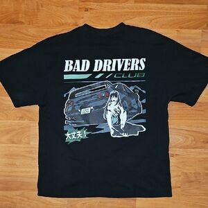 Bad Driver Anime Tee